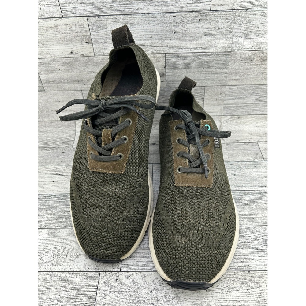 TRUE Linkswear True Knit Golf Shoes Olive Green Mens‎ 9 Womens 11 PO-TL2019-1
